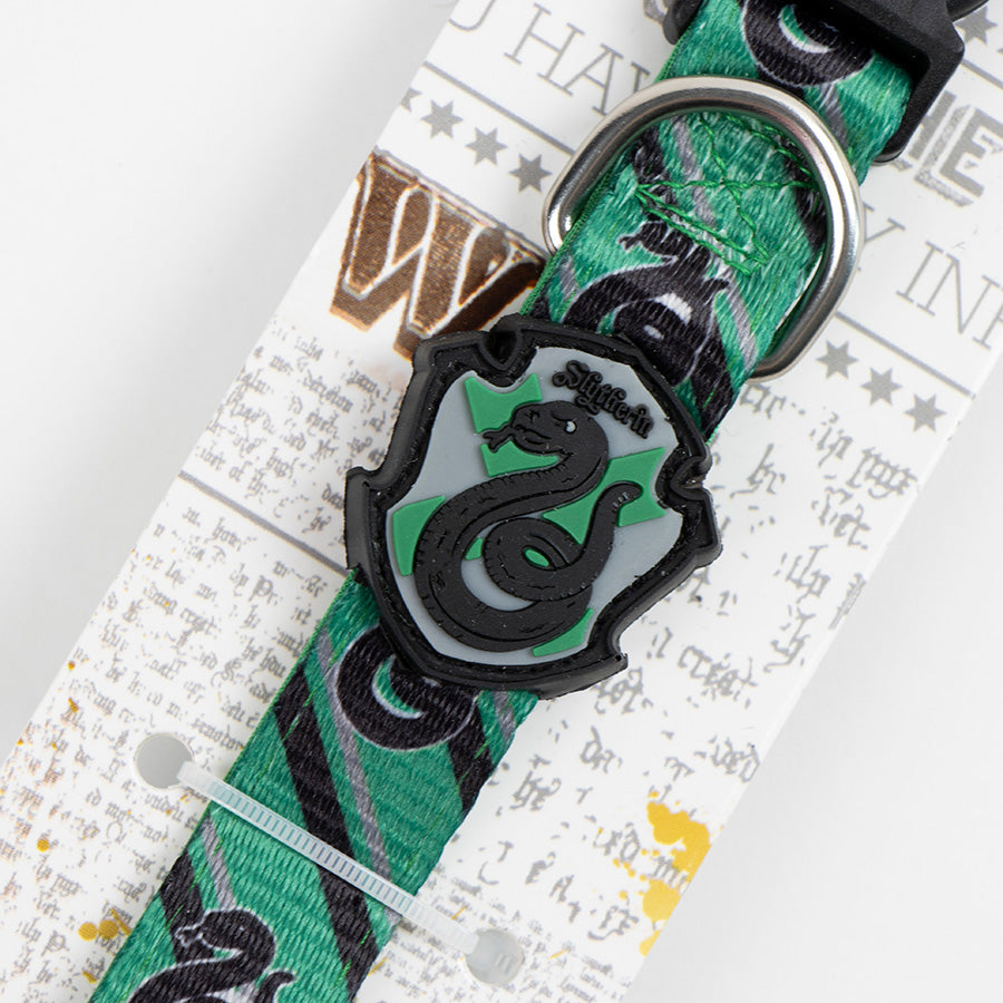 Pack Collar y Correa - Exclusivo Slytherin Harry Potter