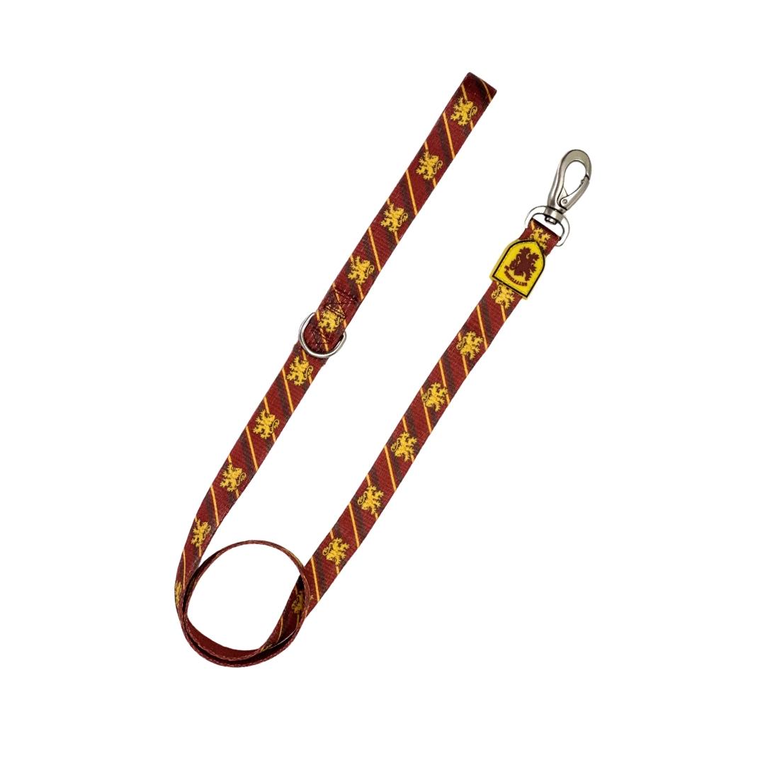 Pack Collar y Correa - Exclusivo Gryffindor Harry Potter