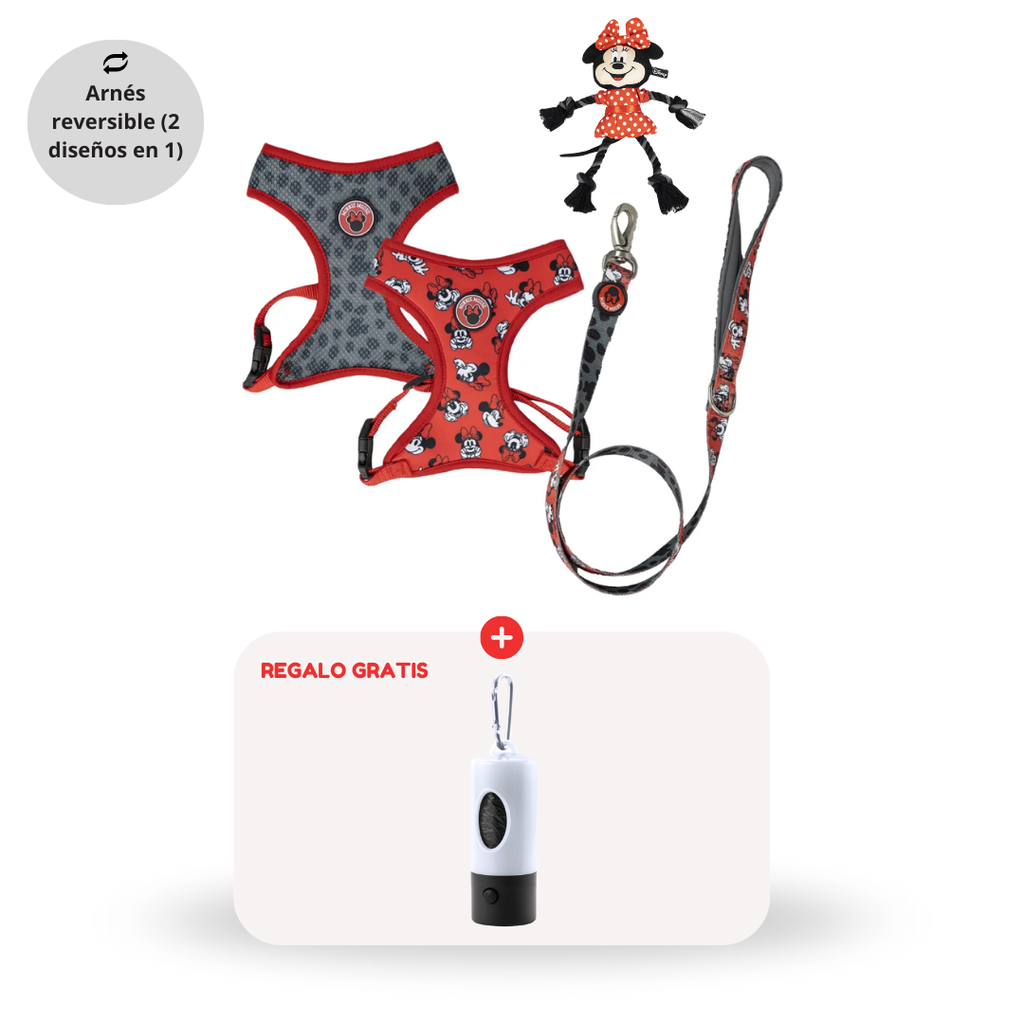 Pack Reversible 2x1 + Portabolsas Blanco GRATIS - Minnie