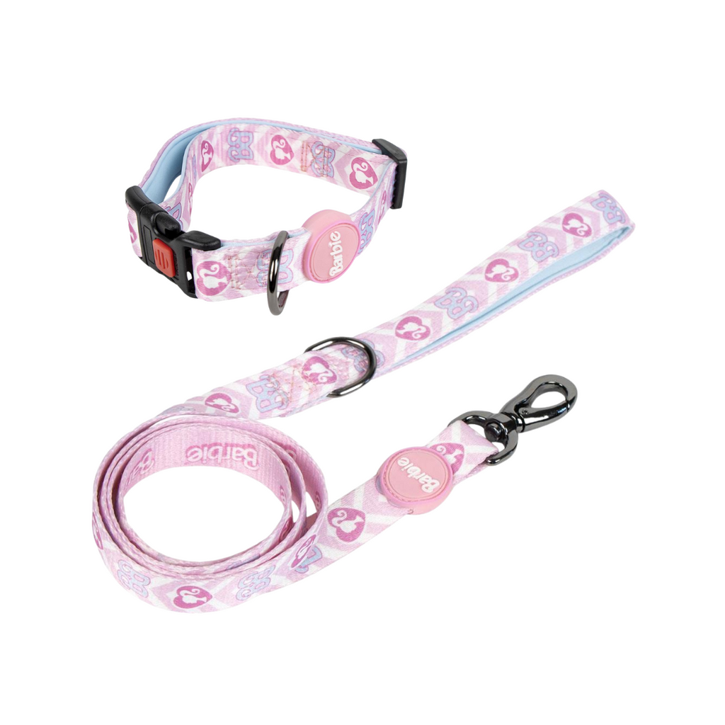 Pack Collar y Correa - Barbie
