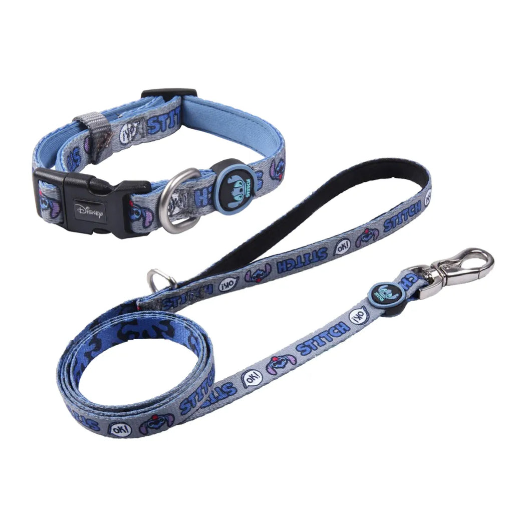 Pack Collar y Correa - Lilo & Stitch